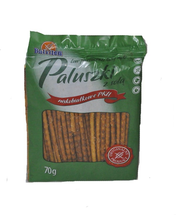 Paluszki z solą niskobiałkowe - Balviten - bezglutenowy.sklep.pl