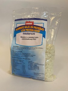 HARIFEN RYŻ NISKOBIAŁKOWY 500G SANAVI