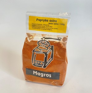 PAPRYKA OSTRA 150G MAGROS