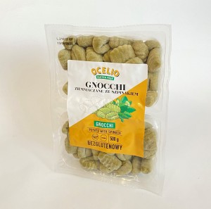 GNOCCHI ZE SZPINAKIEM 500G OCELIO
