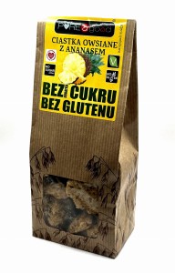 CIASTKA OWSIANE Z ANANASEM 150G 